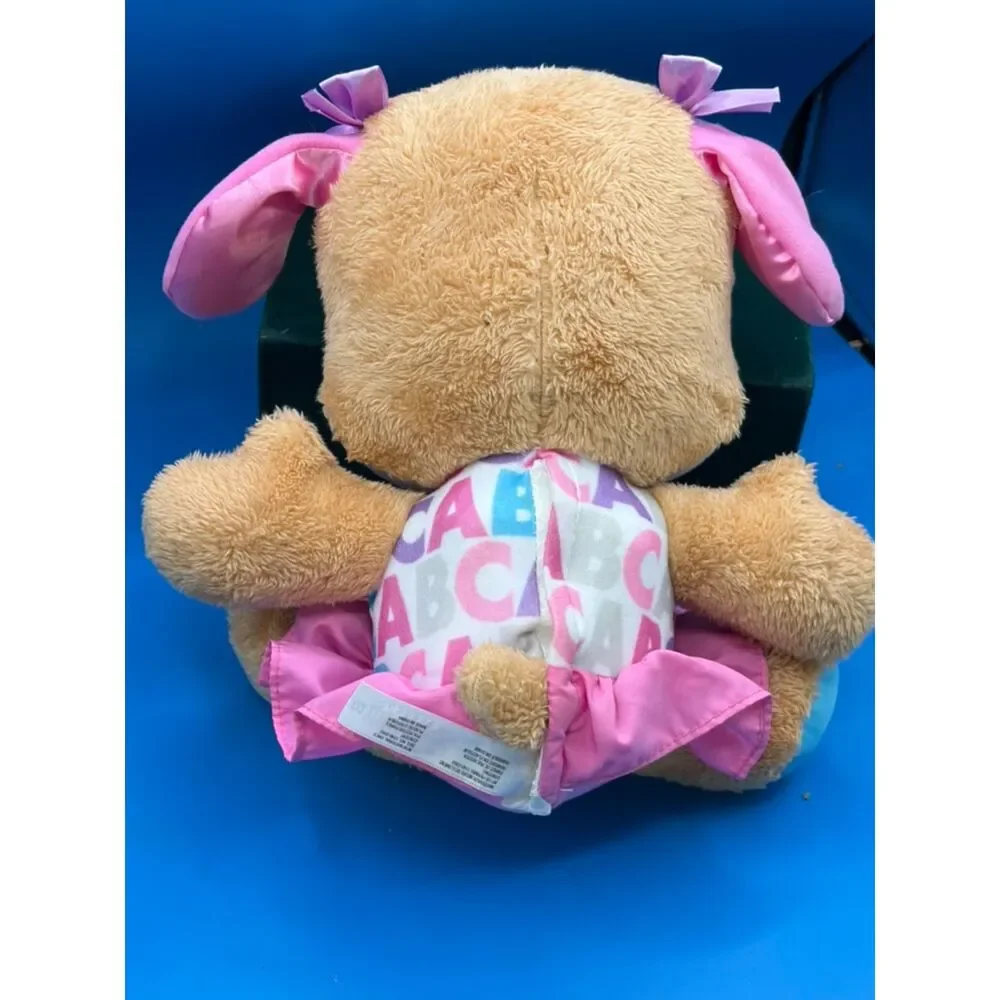 Fisher-Price Laugh & Learn Smart Stages Sis plush educational dog toddler toy